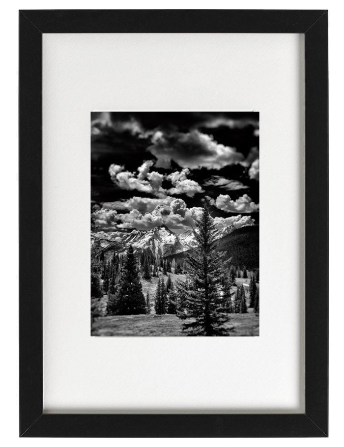 framed fine art photography of mountains of Colorado by Oliver Tollison